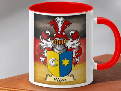 Colorful Heritage Crest Design Coffee Mug product