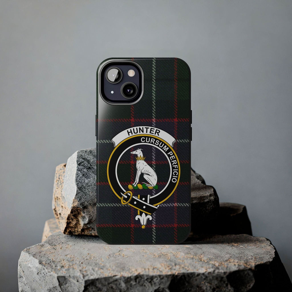 Hunter Clan Scottish Tartan Cell Phone Case - Celtic Ancestry Gifts