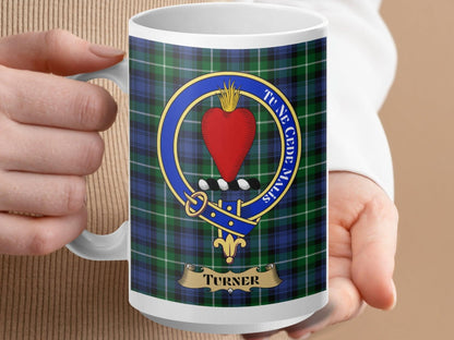 Scottish Clan Emblem Tartan Coffee Mug product