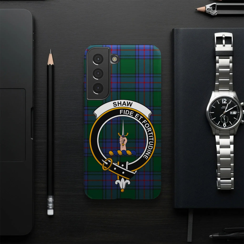 Shaw Crest Tartan Phone Case for a Stylish Look