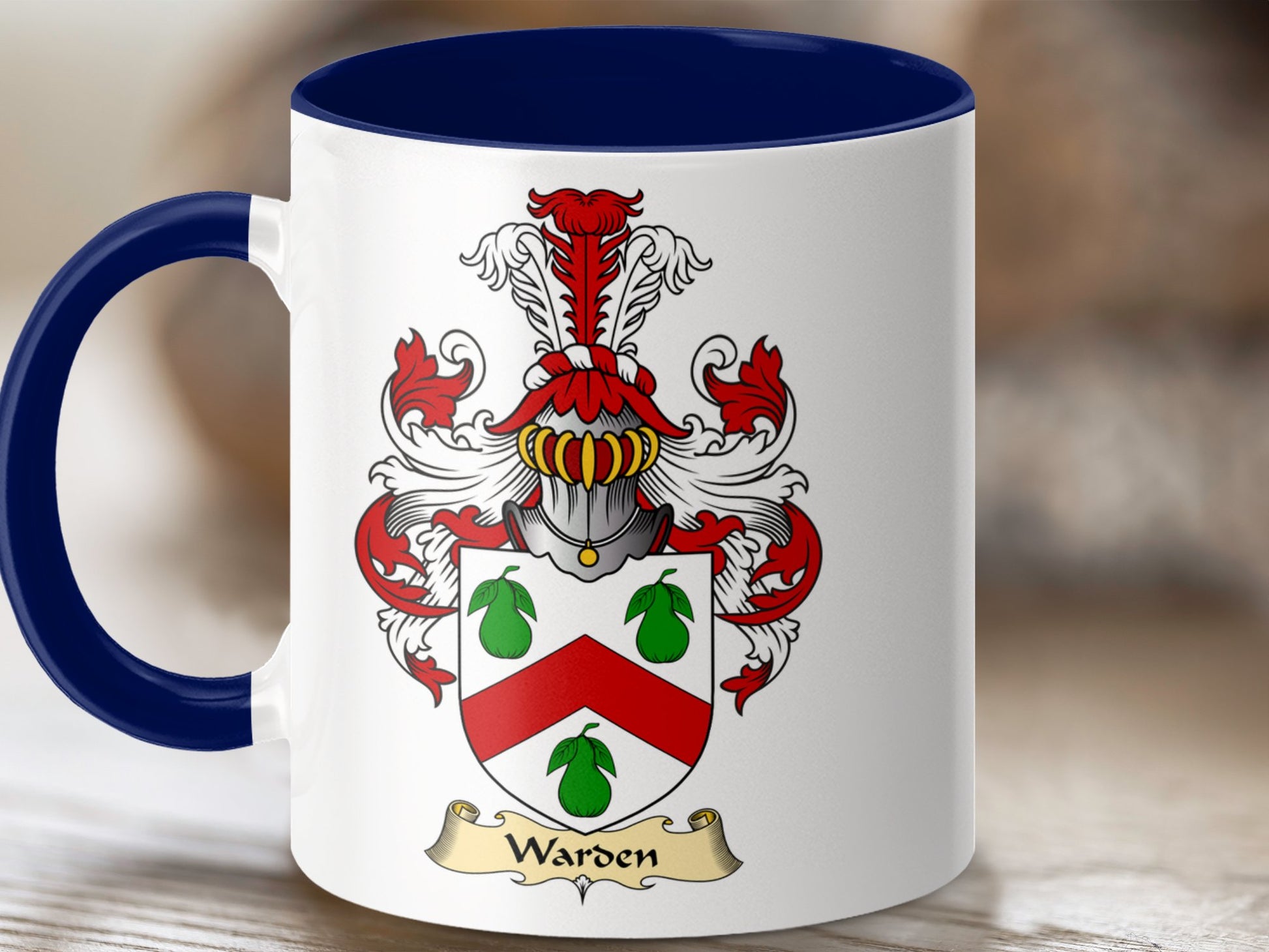 Clan Warden Scottish Coat of Arms Mug - Living Stone Gifts