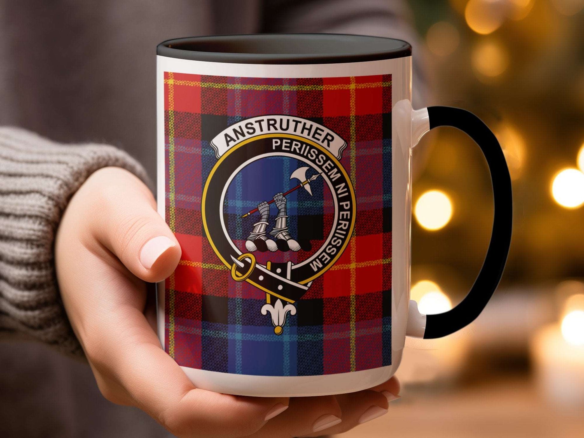 Anstruther Periissem Ni Periissem Emblem Mug - Living Stone Gifts