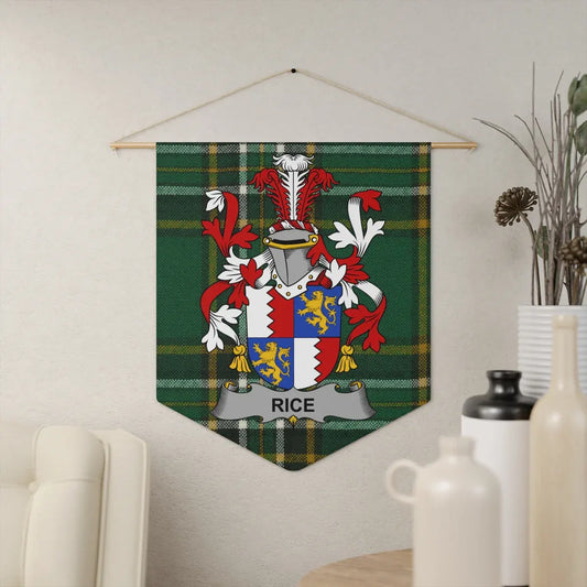 Customizable Rice Family Crest Wall Decor product