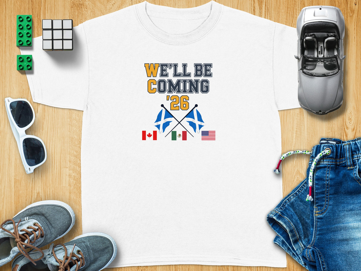 We'll Be Coming '26 Fun Patriotic T-shirt