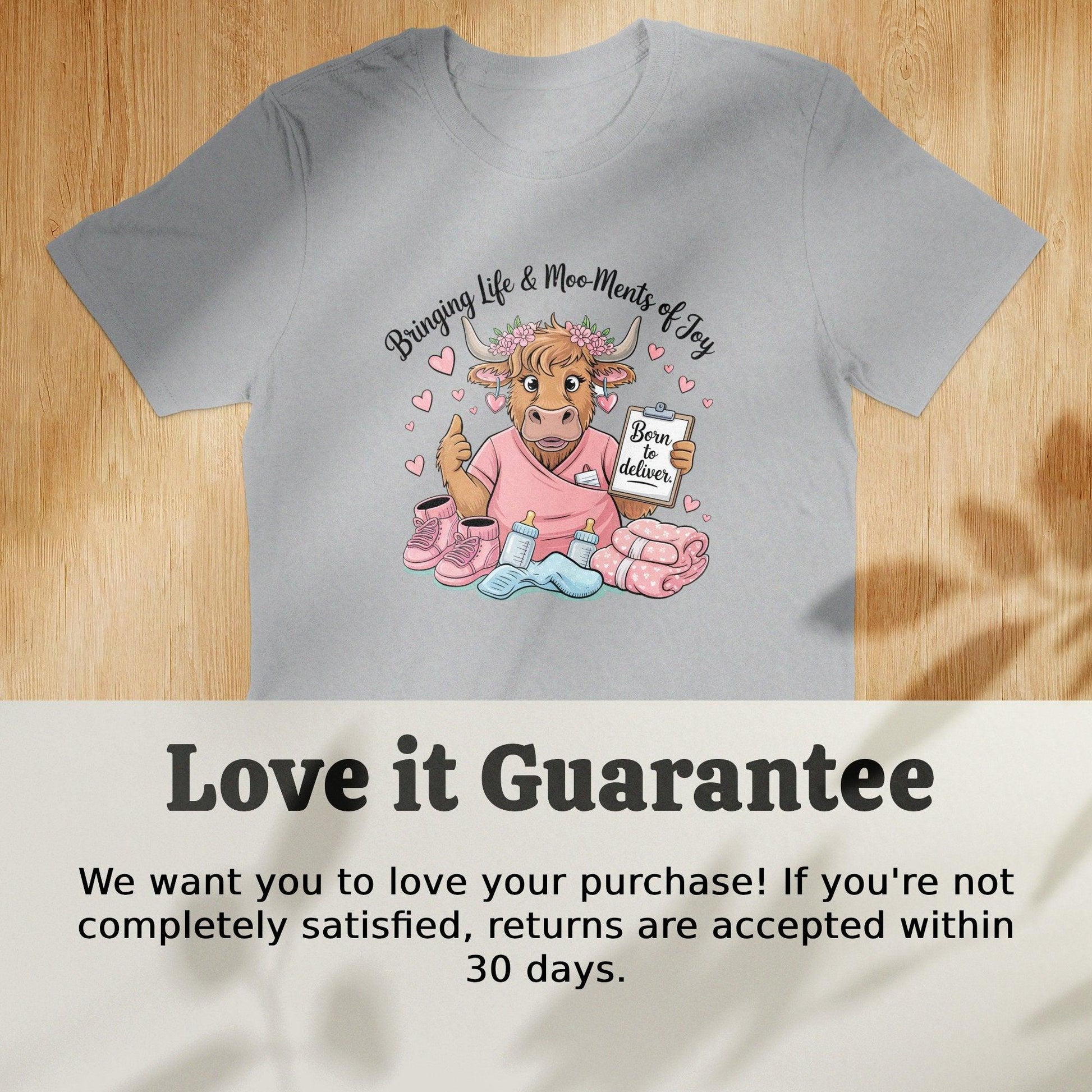 Bringing Life and Moo-Ments of Joy T-Shirt product