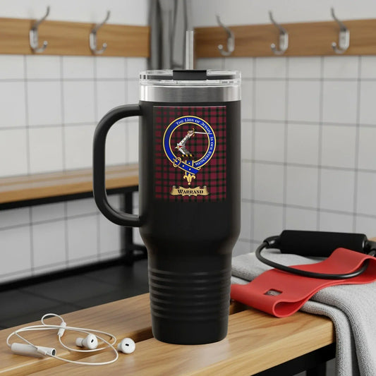 Clan Crest Tartan Background Travel Mug Beverage product
