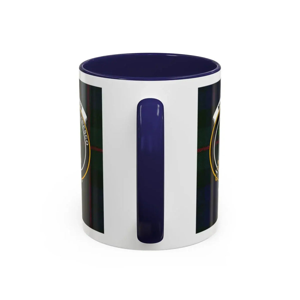 Custom Personalized Blue Handle Coffee Mug Product
