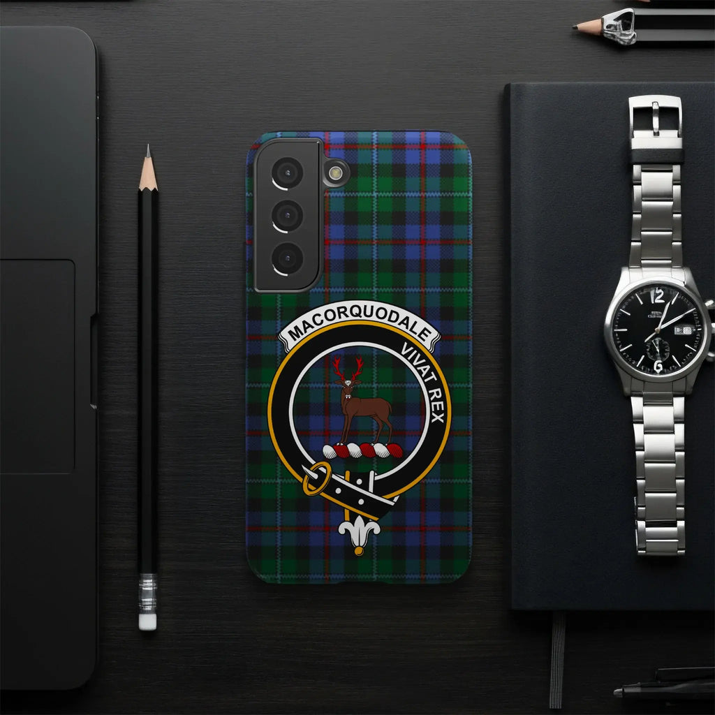 Macorquodale Vivat Rex Tartan Phone Case