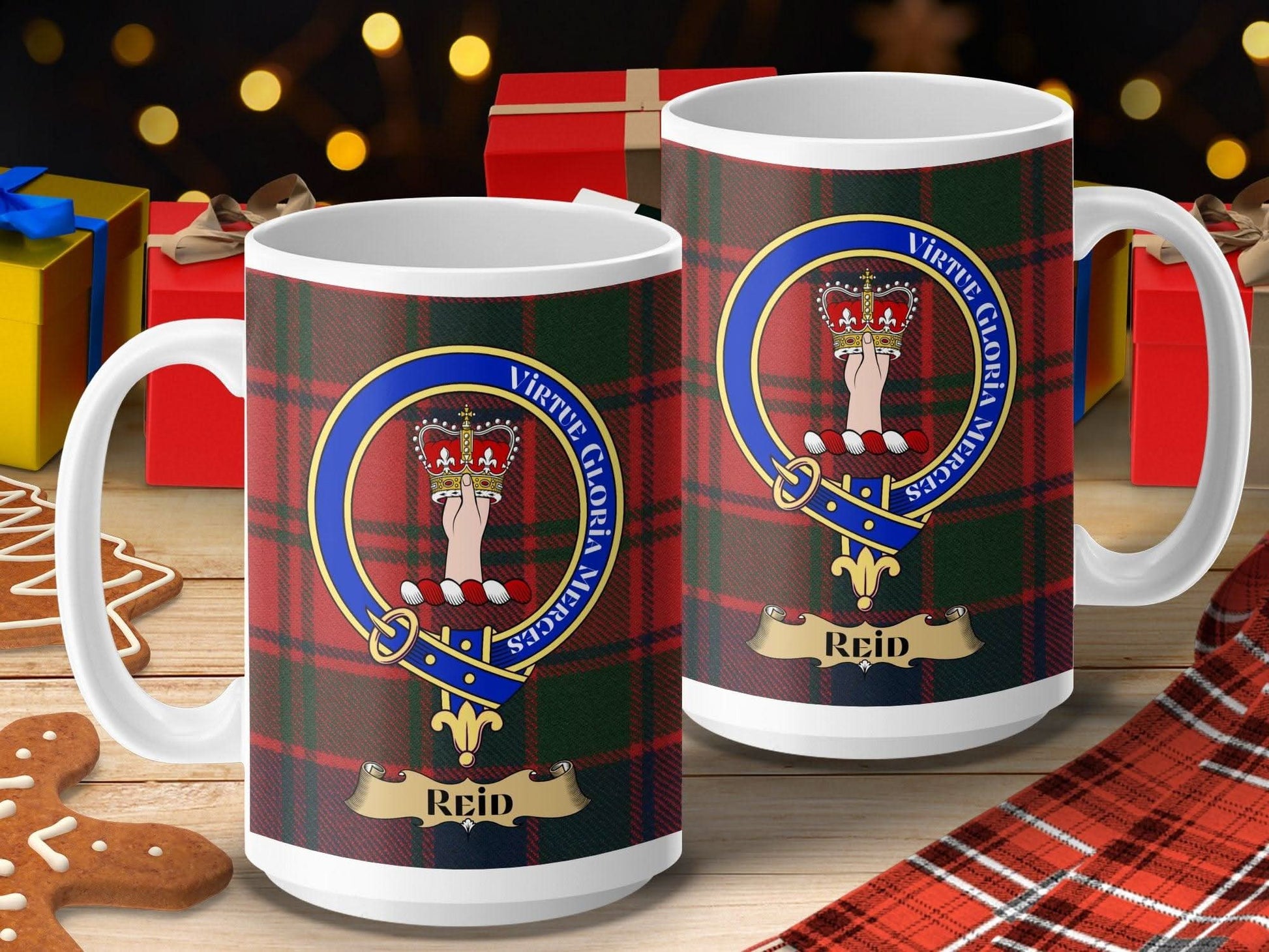 Vibrant Christmas Personalized Ceramic Mug product