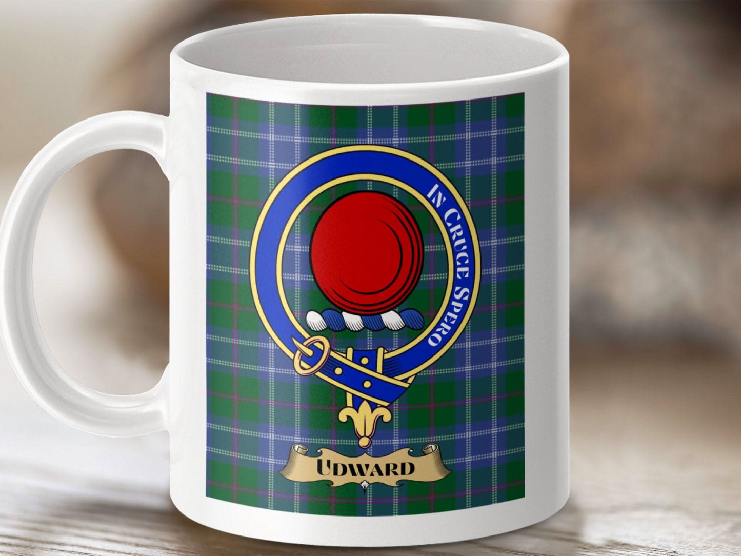 Clan Crest Tartan Pattern Personalized Mug product