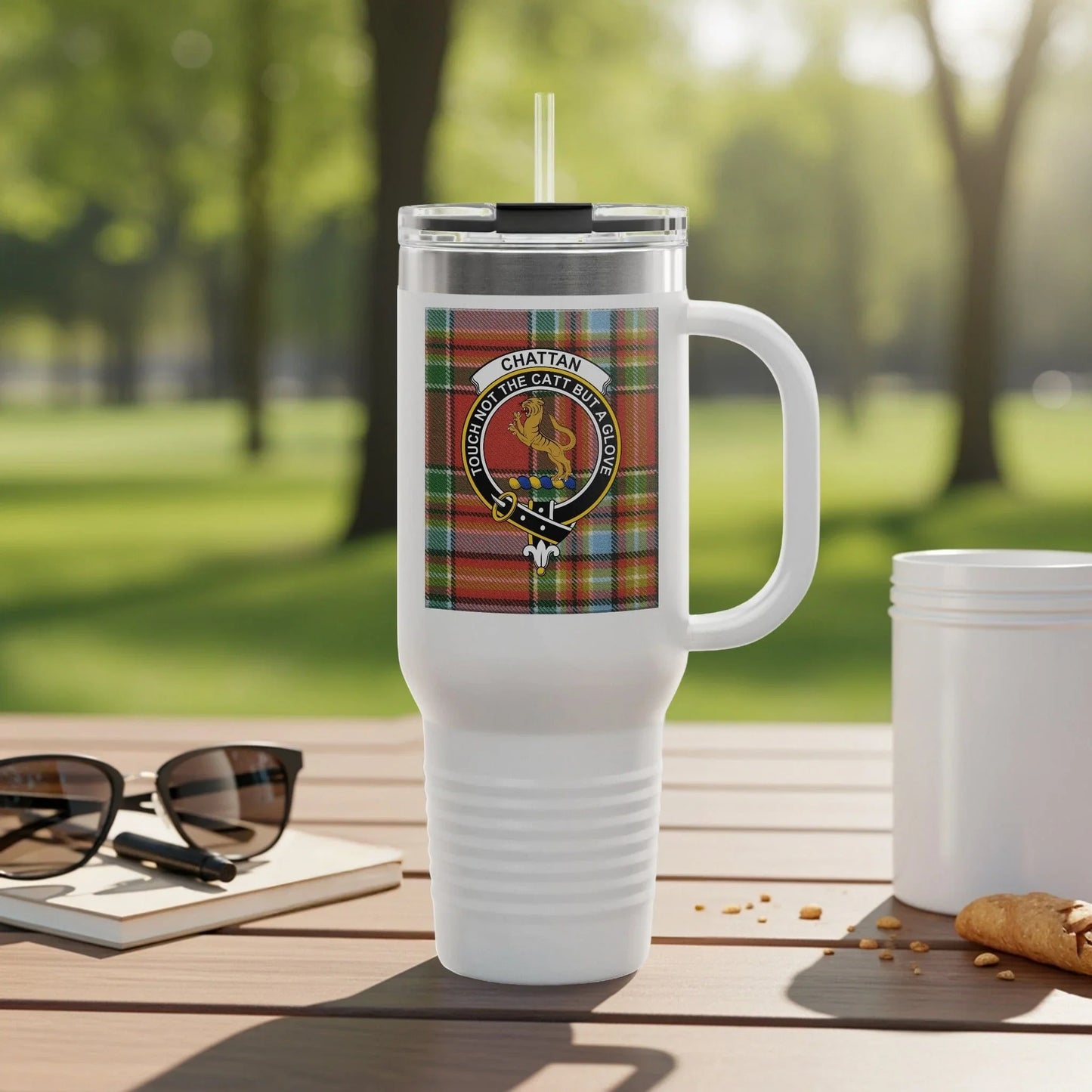 Clan Chattan Crest Insulated Travel Mug product
