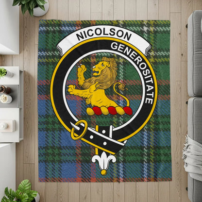 Nicholson Generositate Family Crest Tartan product