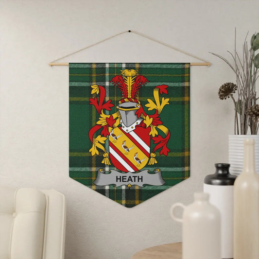 Heath Coat of Arms Wall Hanging product type