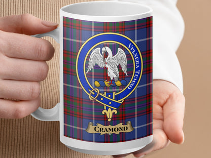 Traditional Cramond Scottish Clan Plaid Tartan Coffee Mug - Living Stone Gifts