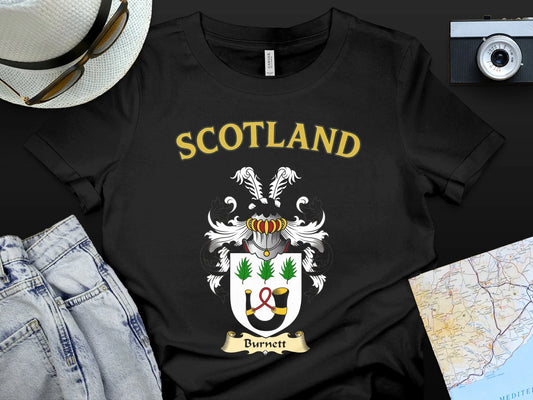 Scotland Burnett Family Crest Design Shirt product