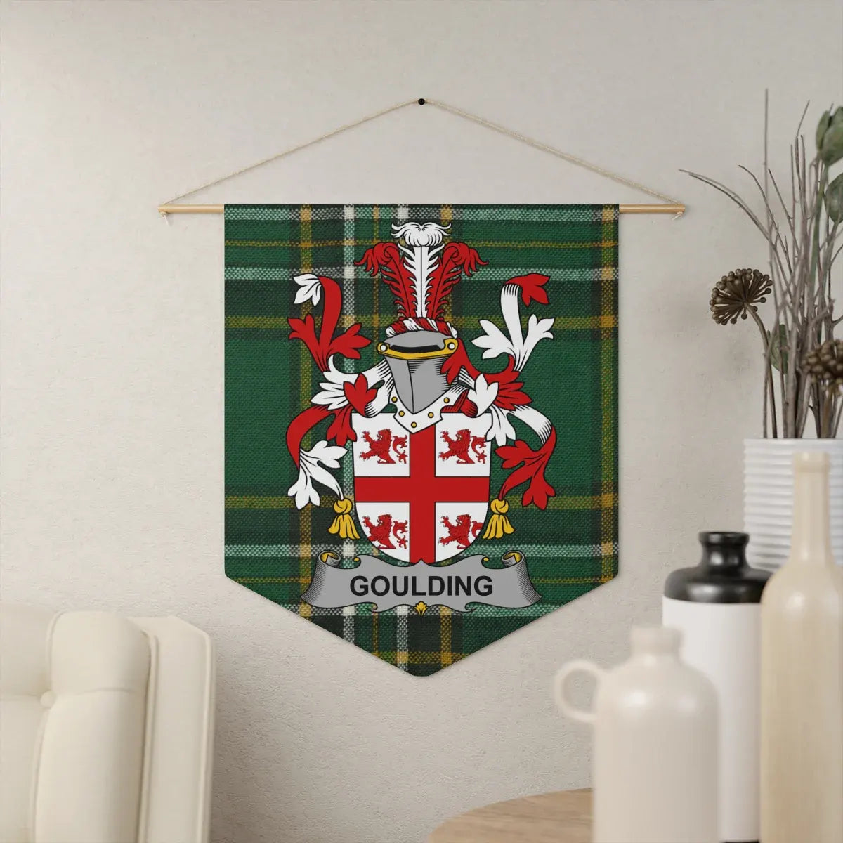 Authentic Heraldic Tartan Wall Hanging Product