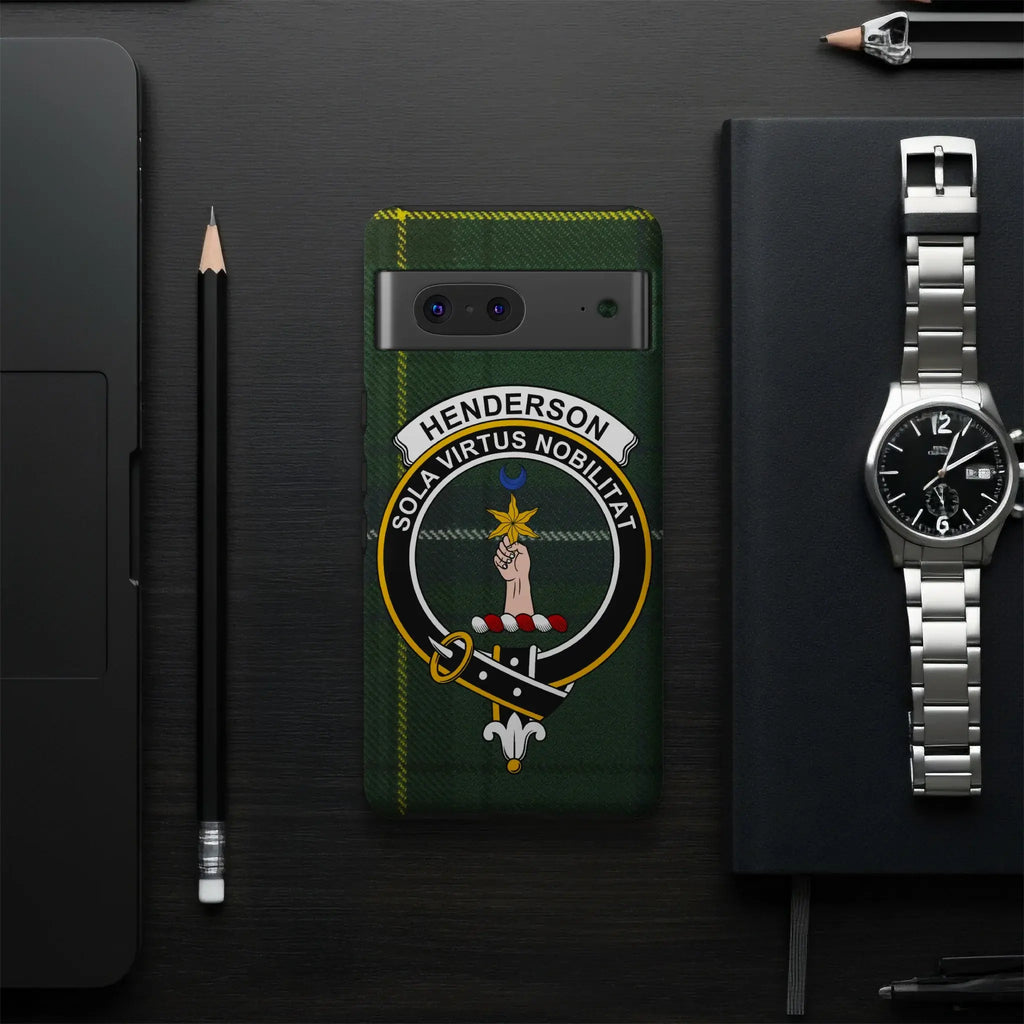 Henderson Sola Virtus Nobilitat phone case cover — slim profile, precise port cutouts