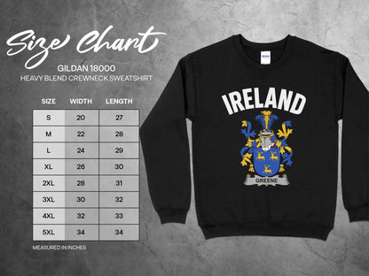 Ireland Graphic Heavy Blend Crewneck Sweatshirt product