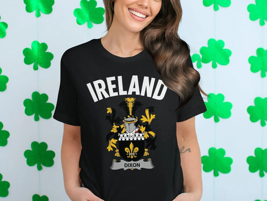 Ireland Dixon Family Crest Graphic T-Shirt product