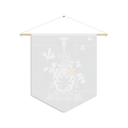 Jeffreys Family Crest Hanging Banner product
