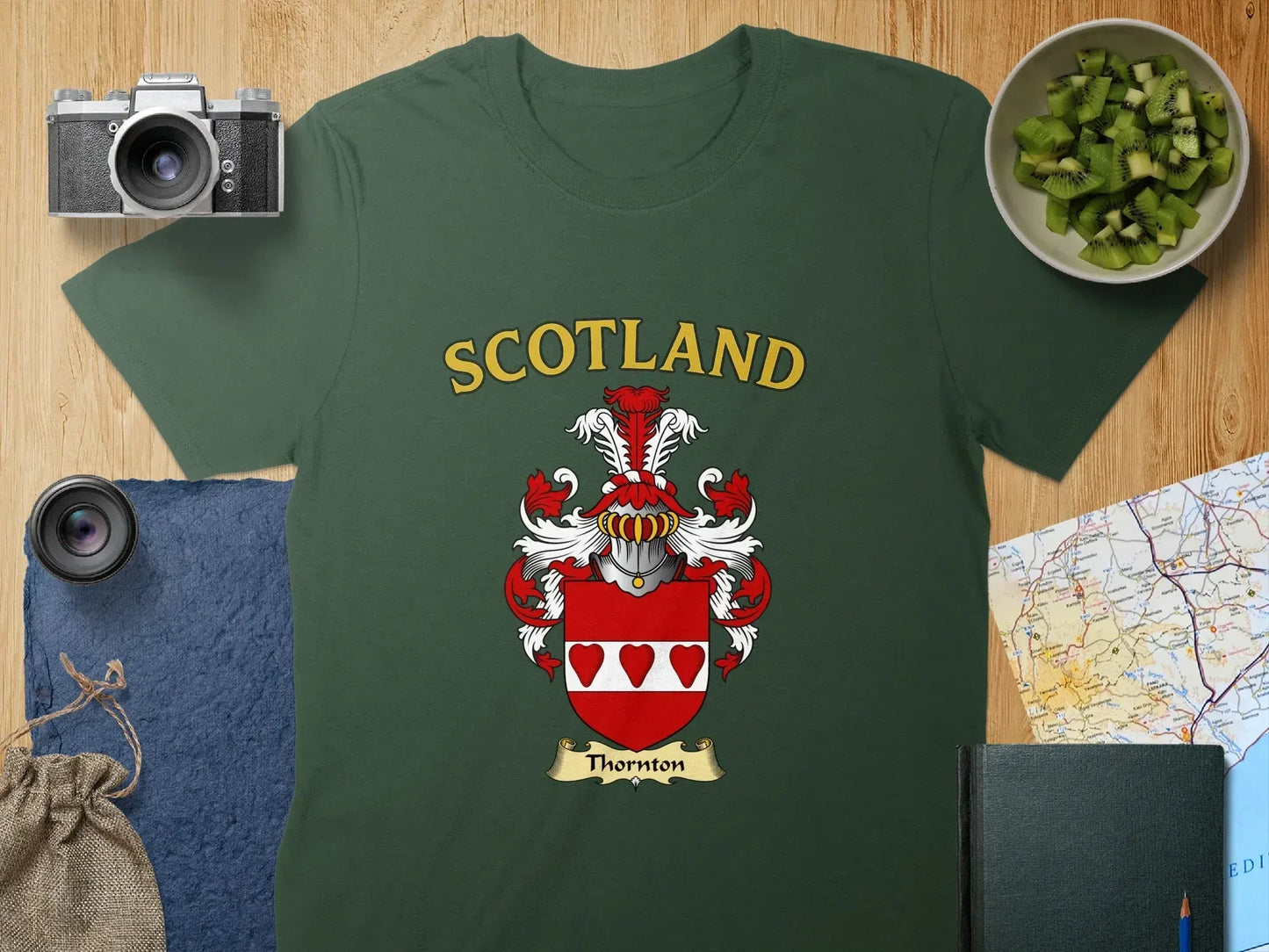 Scotland Thornton Family Crest T-shirt product