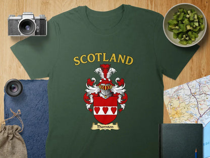 Scotland Thornton Family Crest T-shirt product