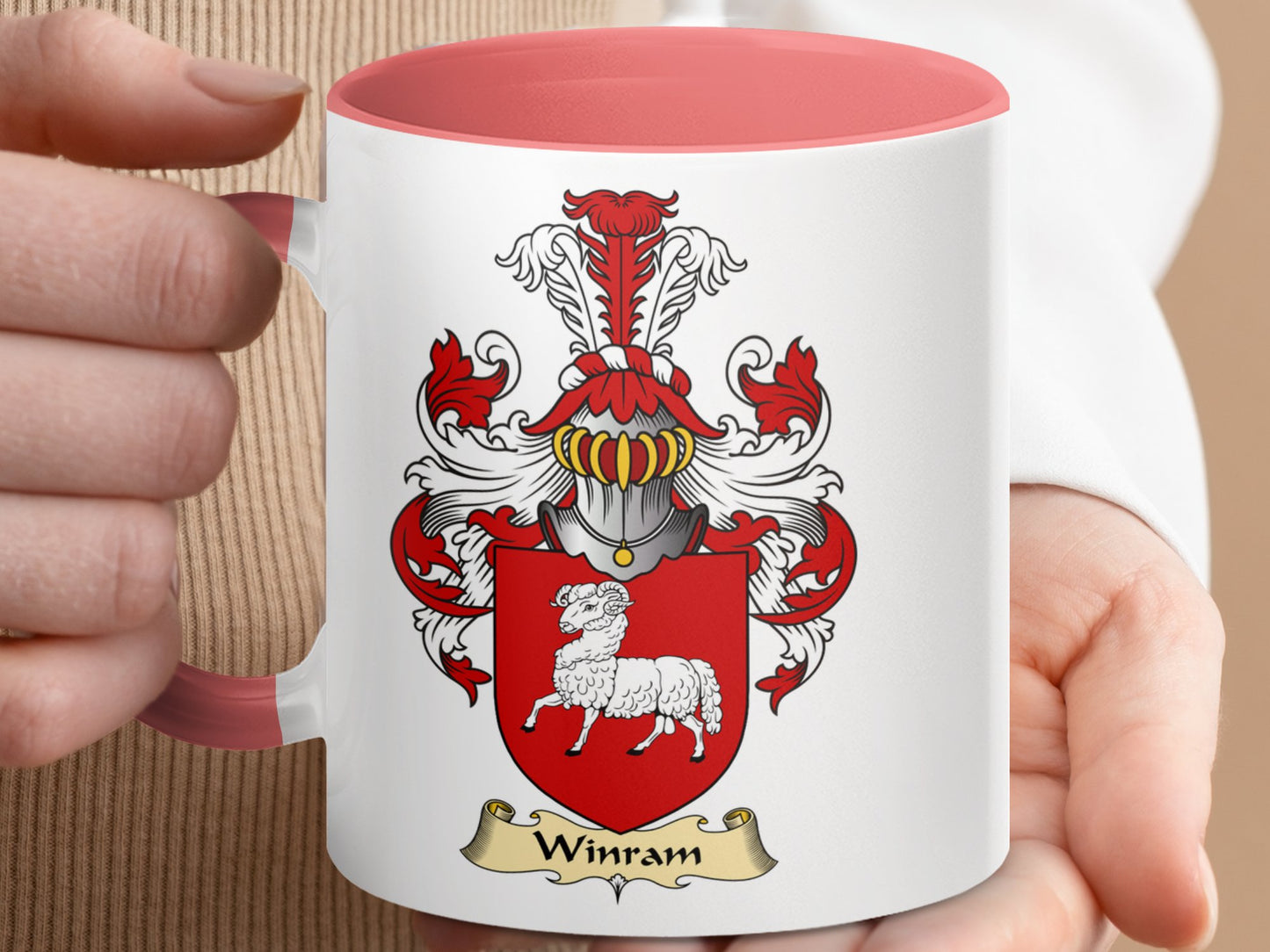 Winram Clan Scottish Coat of Arms Mug - Living Stone Gifts