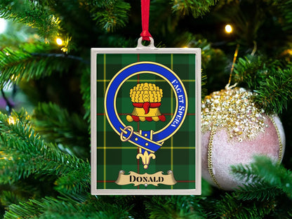 Clan Crest Donald Christmas Tree Ornament product