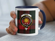 Kerr Clan Tartan Accent Mug – Scottish Heritage | 11 oz & 15 oz