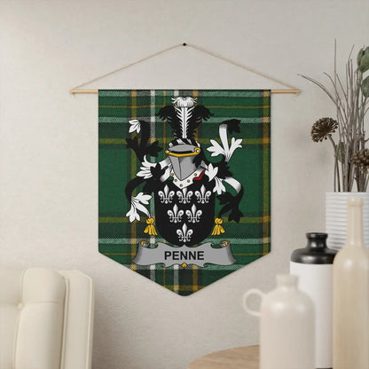 Penne Family Crest Wall Hanging Tapestry product type