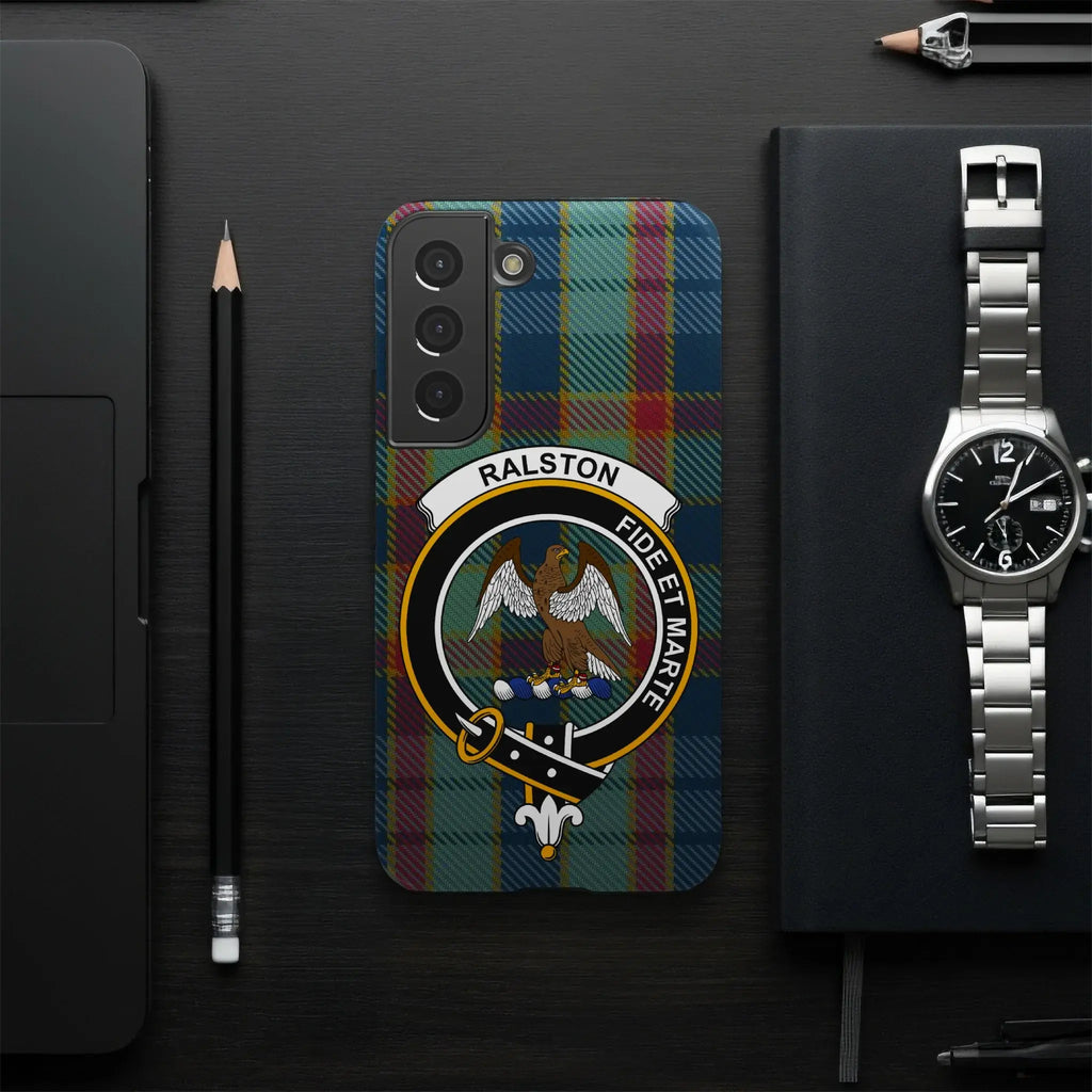Ralston Fide Et Marte Plaid Design Phone Case Cover