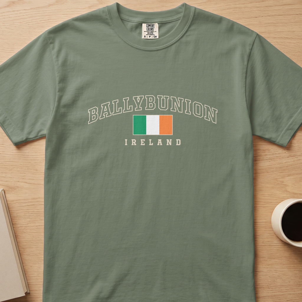 Ballybunion Ireland T-shirt in Moss