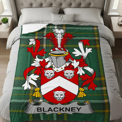 Blackney Coat of Arms Design Comfortable Blanket product
