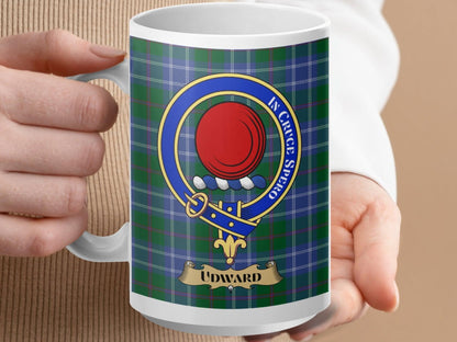Scottish Clan Plaid Crest Emblem Ceramic Mug product