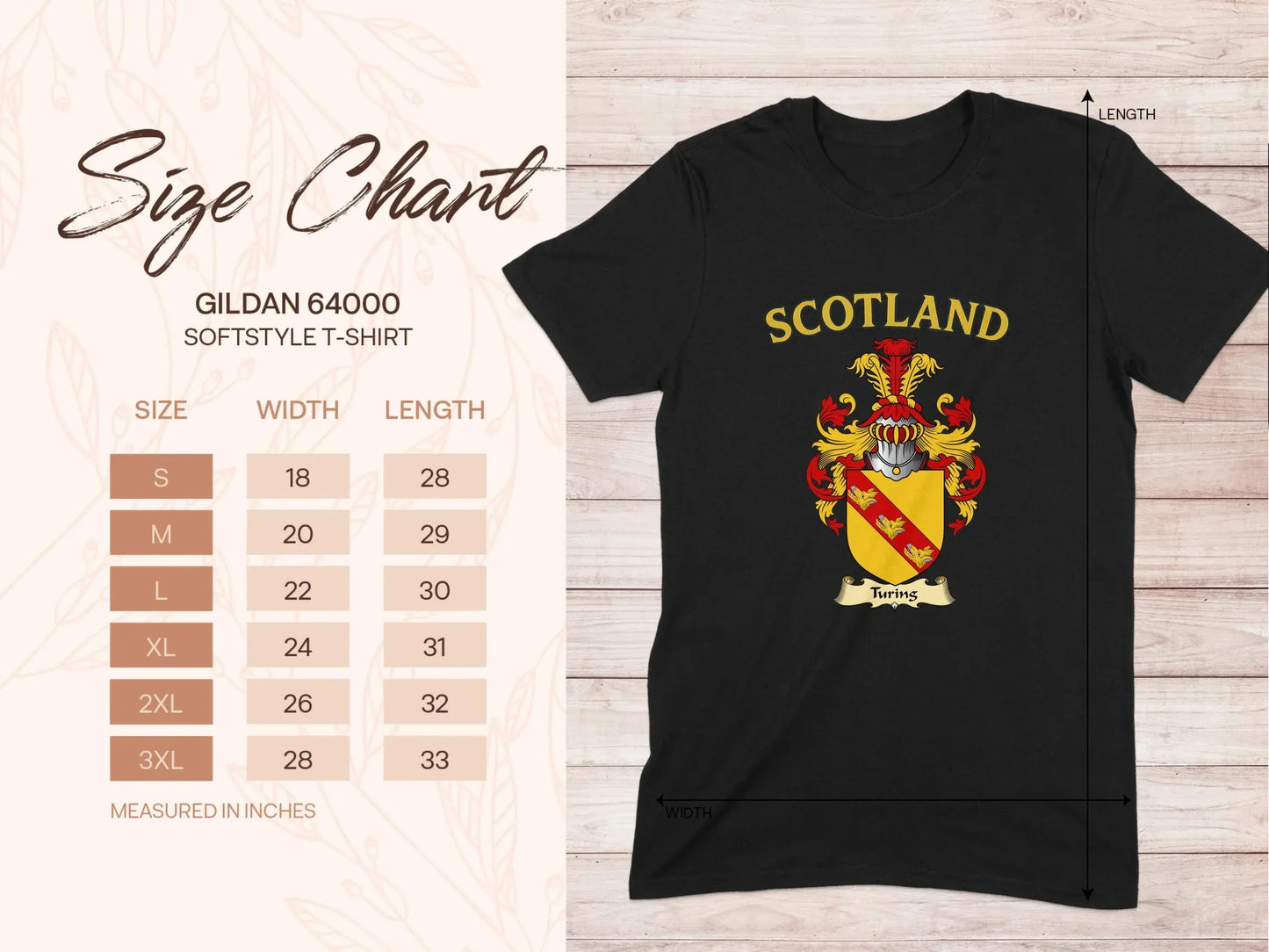 Scotland Family Crest Gildan Softstyle T-shirt product