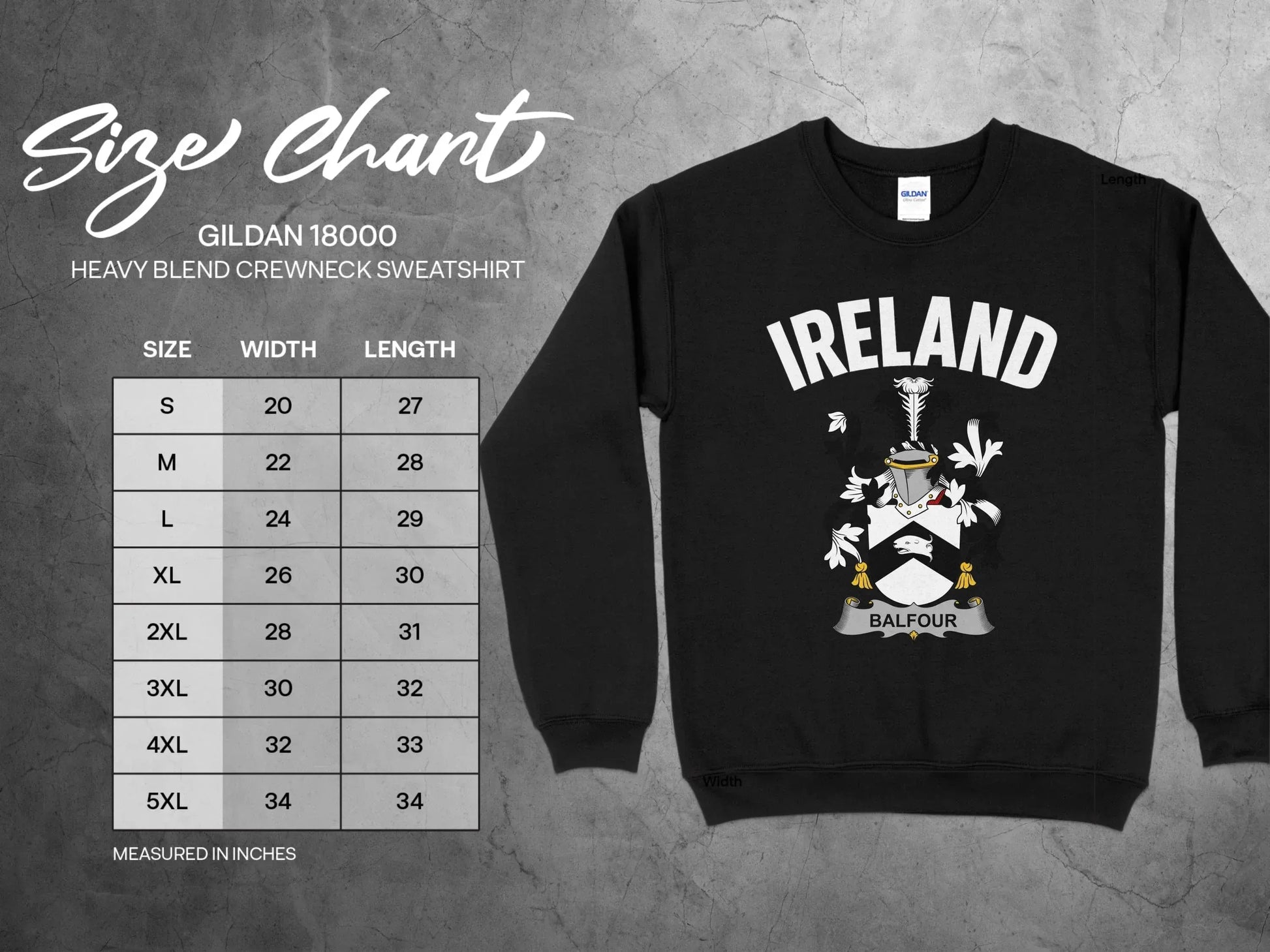 Ireland Balfour Heavy Blend Crewneck Sweatshirt product