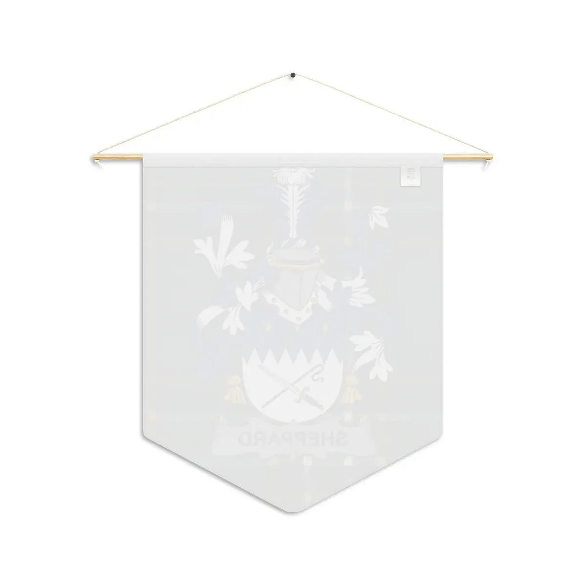 Family Crest Banner with Detailed Coat of Arms product