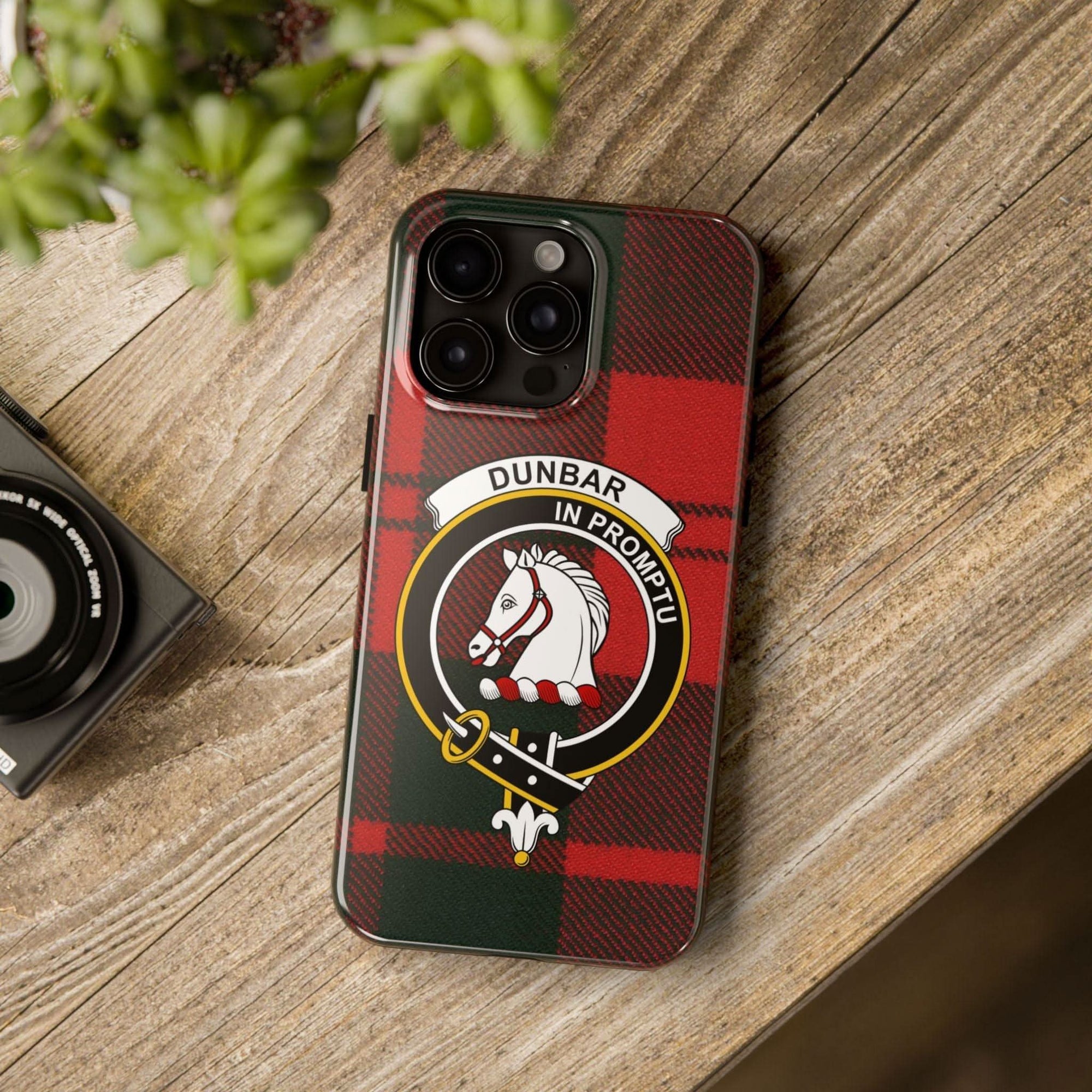 Dunbar Clan Scottish Tartan Cell Phone Case - Celtic Ancestry Gifts