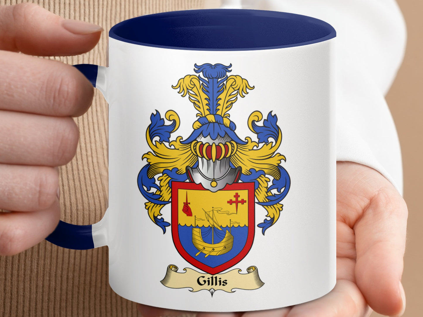 Clan Gillis Scottish Clan Heritage Coffee Mug - Living Stone Gifts