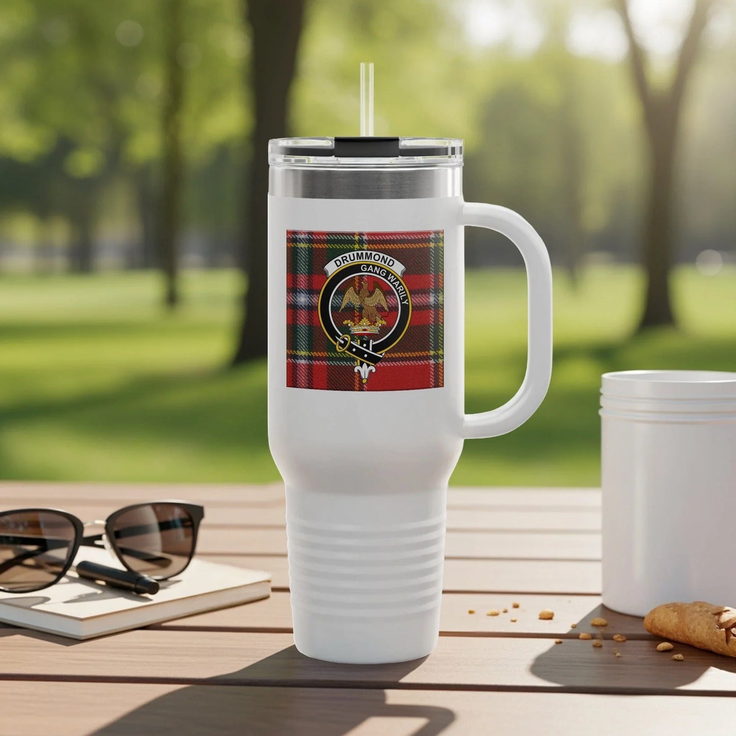 Drummond Family Crest Tartan Insulated Tumbler product