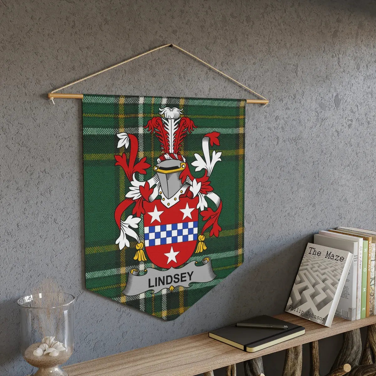 Heraldry Family Crest Personalized Wall Art product