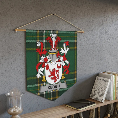 Keogh Family Crest Tartan Wall Hanging product