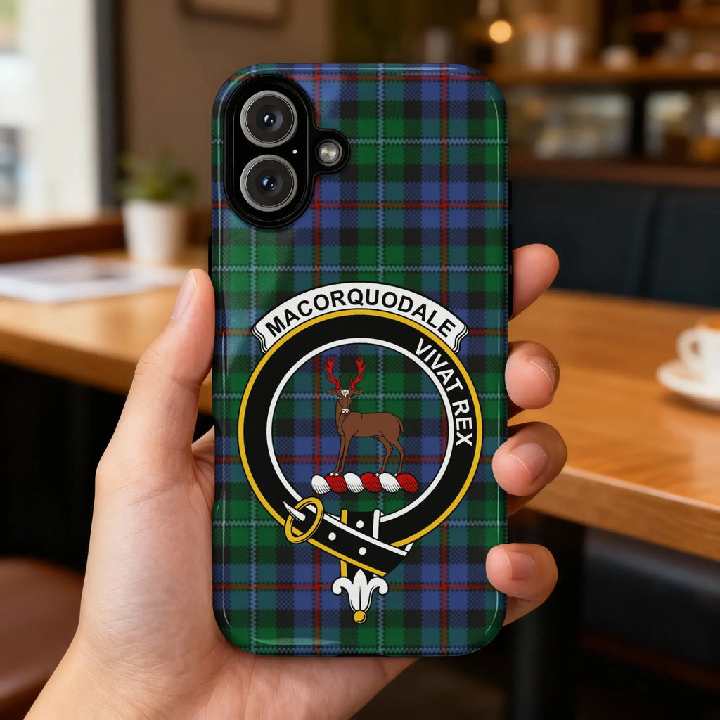Macorquodale Vivat Rex Plaid iPhone Case Cover