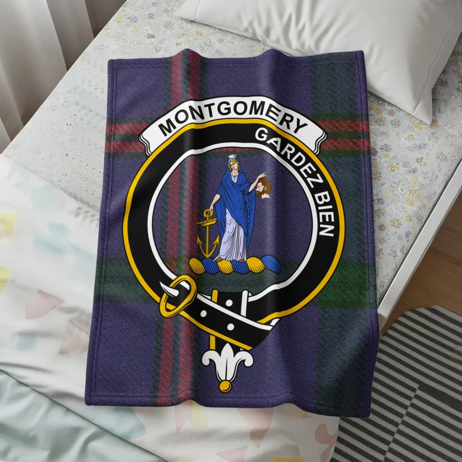Montgomery Garde Bien Tartan Blanket product type