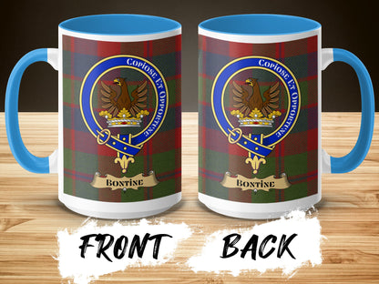 Copiose Et Opulentiae Bonthine Clan Crest Mug - Living Stone Gifts