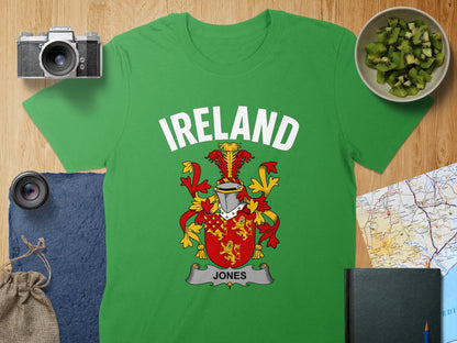 Ireland Jones Graphic T-Shirt for Casual Wear