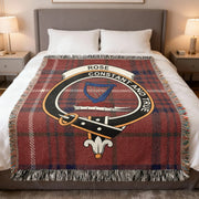 Clan Rose Tartan Woven Blanket – Scottish Heritage