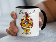 Brimer Scottish Family Crest Accent Mug