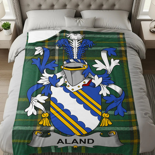 Aland Family Coat of Arms Design Pattern product