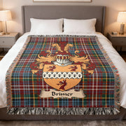 Brimer Scottish Family Shield Woven Blanket